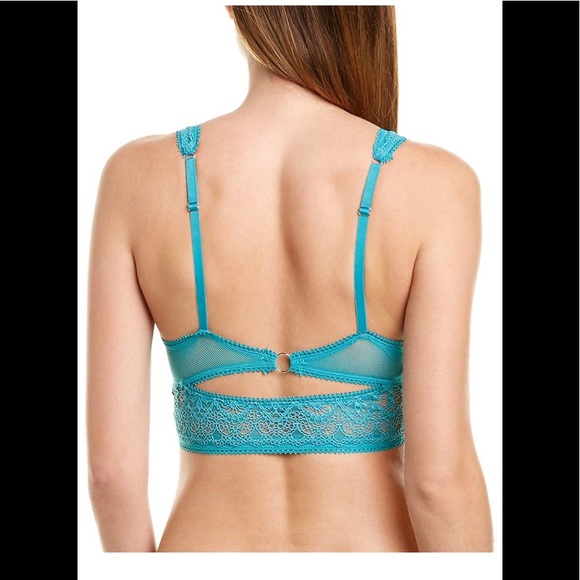 New Bra, Honeydew, Intimates, TEAL, Lace Bralette, Brand New with tags, PRETTY - Picture 2 of 4